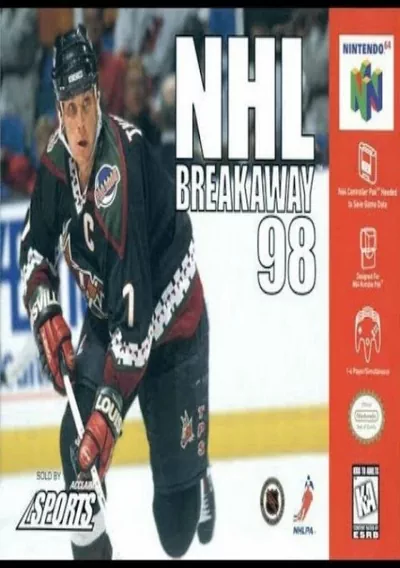 ROM Cover: NHL Breakaway 98