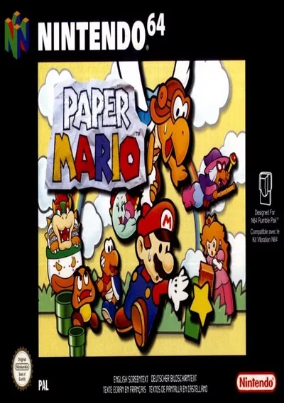 ROM Cover: Paper Mario (Europe)