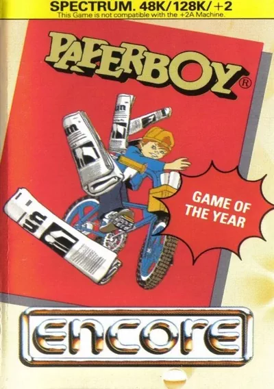 ROM Cover: Paperboy (1986)(Elite Systems)