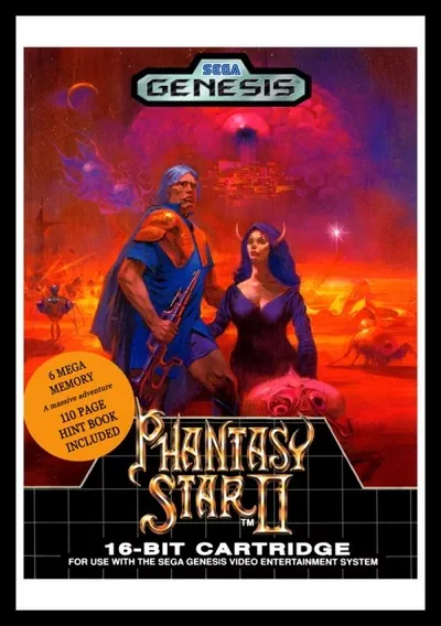 ROM Cover: Phantasy Star II (REV 02)