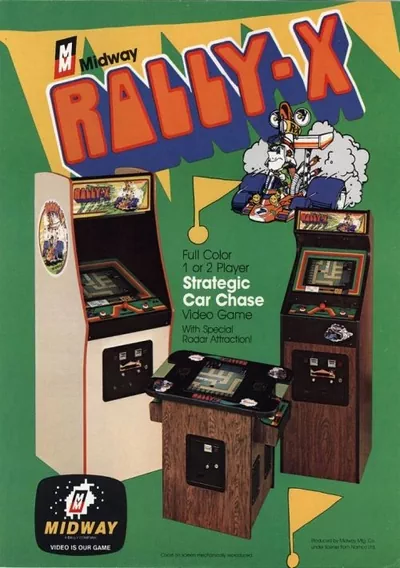 ROM Cover: Rally-X (1988)(IT)