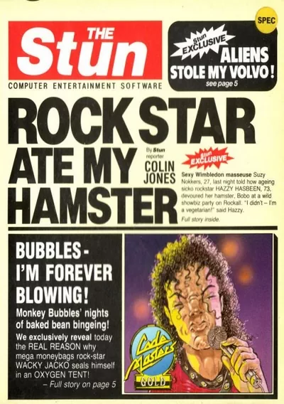 ROM Cover: Rock Star Ate My Hamster