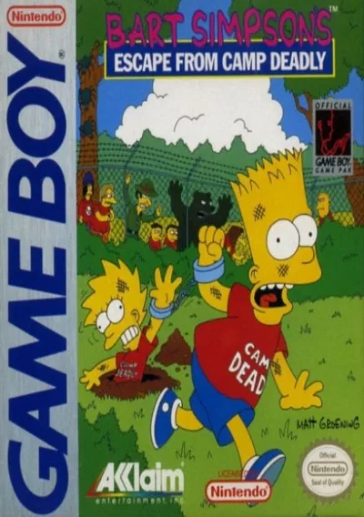 ROM Cover: Simpsons, The - Escape From Camp Deadly