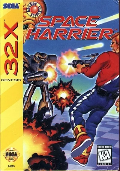 ROM Cover: Space Harrier