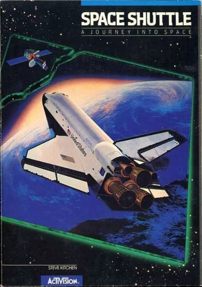 ROM Cover: Space Shuttle - A Journey Into Space (1983) (Activision)