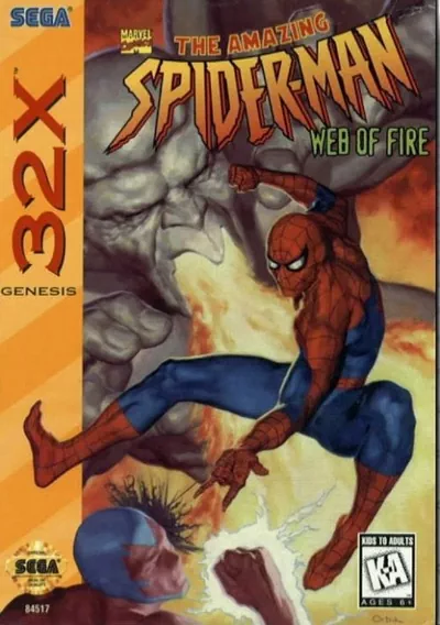 ROM Cover: Spider-Man - Web Of Fire