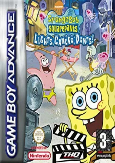 ROM Cover: SpongeBob SquarePants - Lights, Camera, Pants!