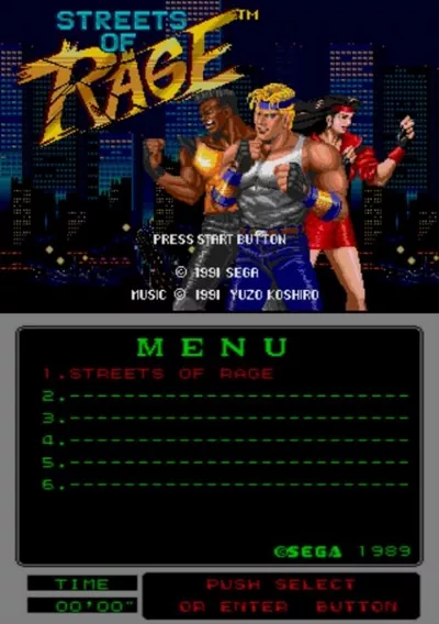 ROM Cover: Streets of Rage