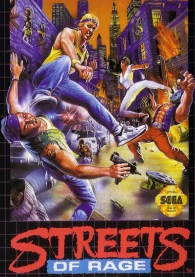 ROM Cover: Streets of Rage (Mega-Tech)