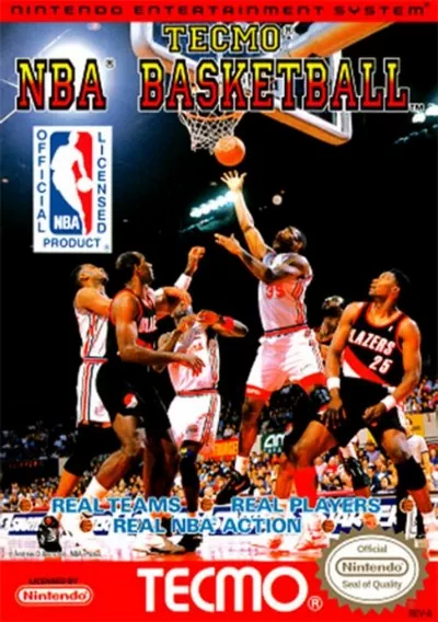 ROM Cover: Tecmo NBA Basketball