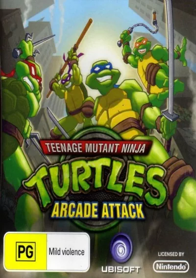 ROM Cover: Teenage Mutant Ninja Turtles - Arcade Attack (EU)(BAHAMUT)