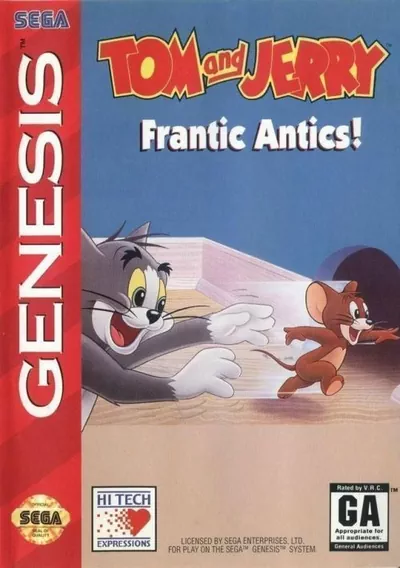 ROM Cover: Tom And Jerry - Frantic Antics (1994)