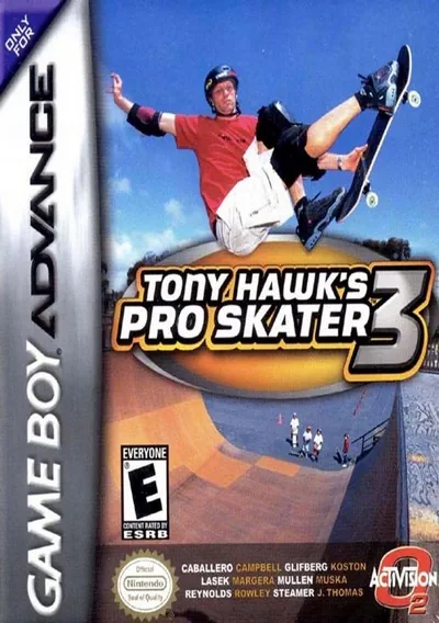 ROM Cover: Tony Hawk's Pro Skater 3