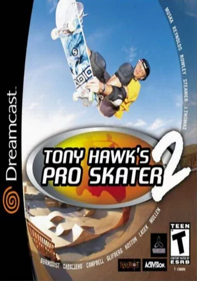 ROM Cover: Tony Hawk's Pro Skater 2