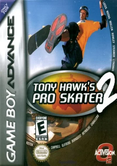 ROM Cover: Tony Hawk's Pro Skater 2