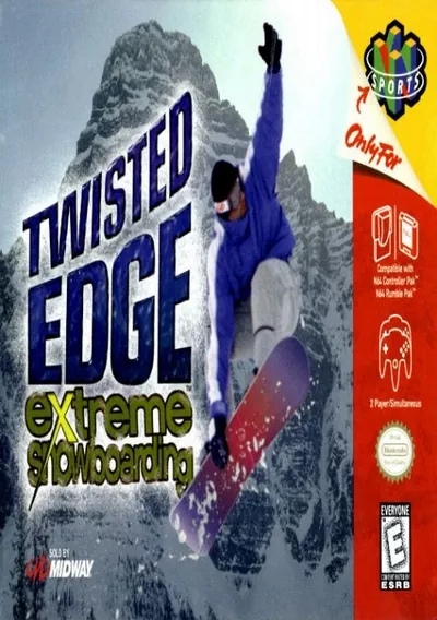 ROM Cover: Twisted Edge Snowboarding (E)