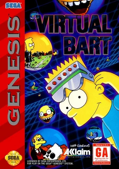 ROM Cover: Virtual Bart (JUE)