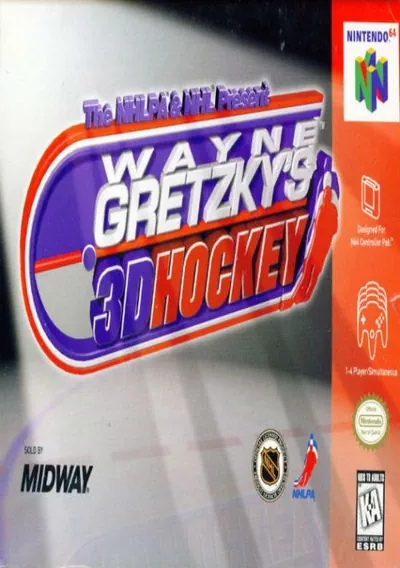 ROM Cover: Wayne Gretzky's 3D Hockey (E)