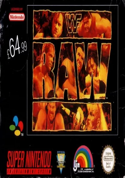 ROM Cover: WWF Raw