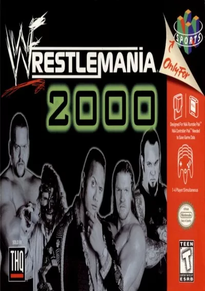 ROM Cover: WWF WrestleMania 2000 (E)