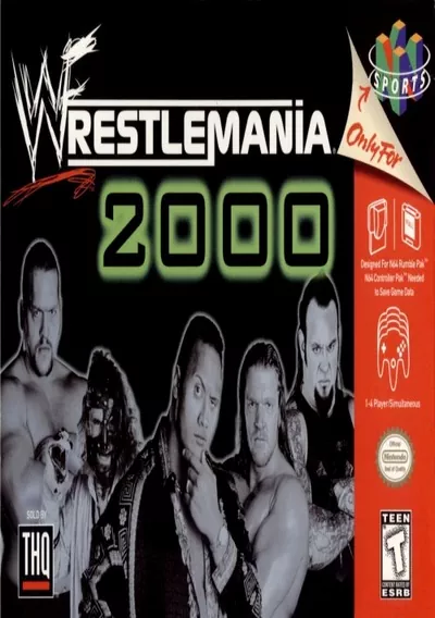 ROM Cover: WWF WrestleMania 2000