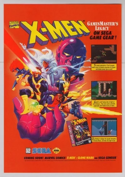 ROM Cover: X-Men - Gamemaster's Legacy